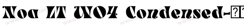 Noa LT W04 Condensed字体转换 Noa LT W04 Condensed字体转换
